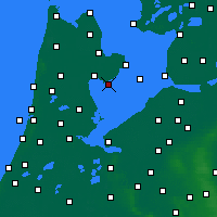 Nearby Forecast Locations - Wijdenes - 