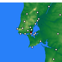 Nearby Forecast Locations - Lisbon/Geof - 
