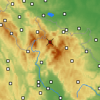 Nearby Forecast Locations - Šerák - 