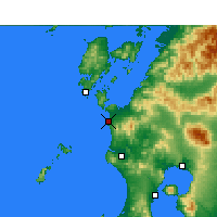Nearby Forecast Locations - Akune - 