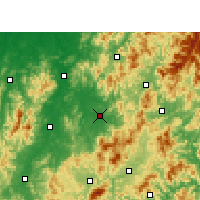 Nearby Forecast Locations - Lichuan - 