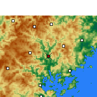 Nearby Forecast Locations - Fu'an - 