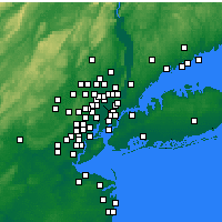 Nearby Forecast Locations - North Bergen - 