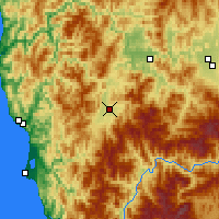 Nearby Forecast Locations - Cave Junction - 